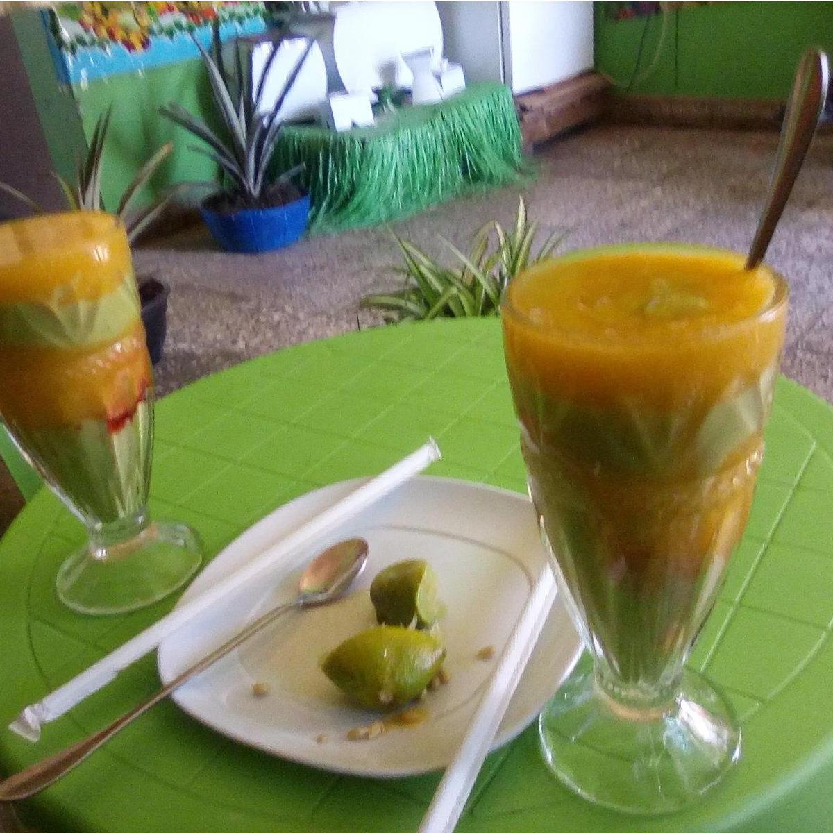 Ethiopia, mango and avocado fresh drink