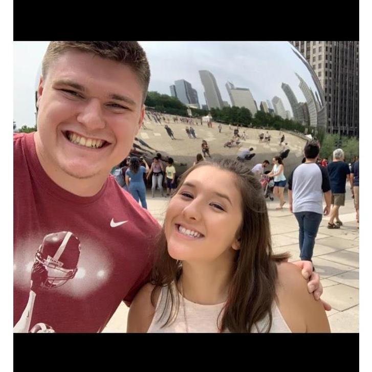 Our first trip to Chicago together