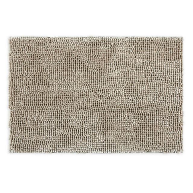 Therapedic® Ultimate Luxury 21" x 34" Memory Foam Bath Rug in Fog
