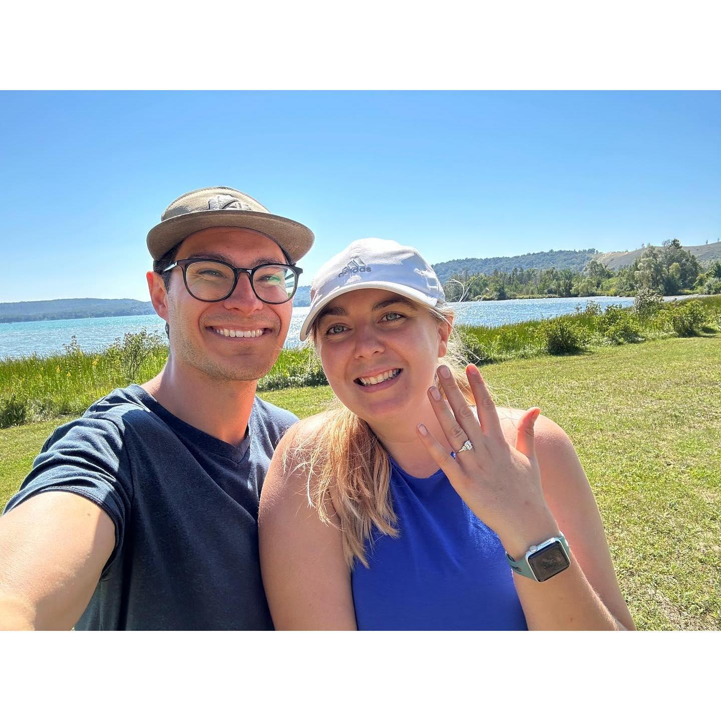 YAY! Engaged!