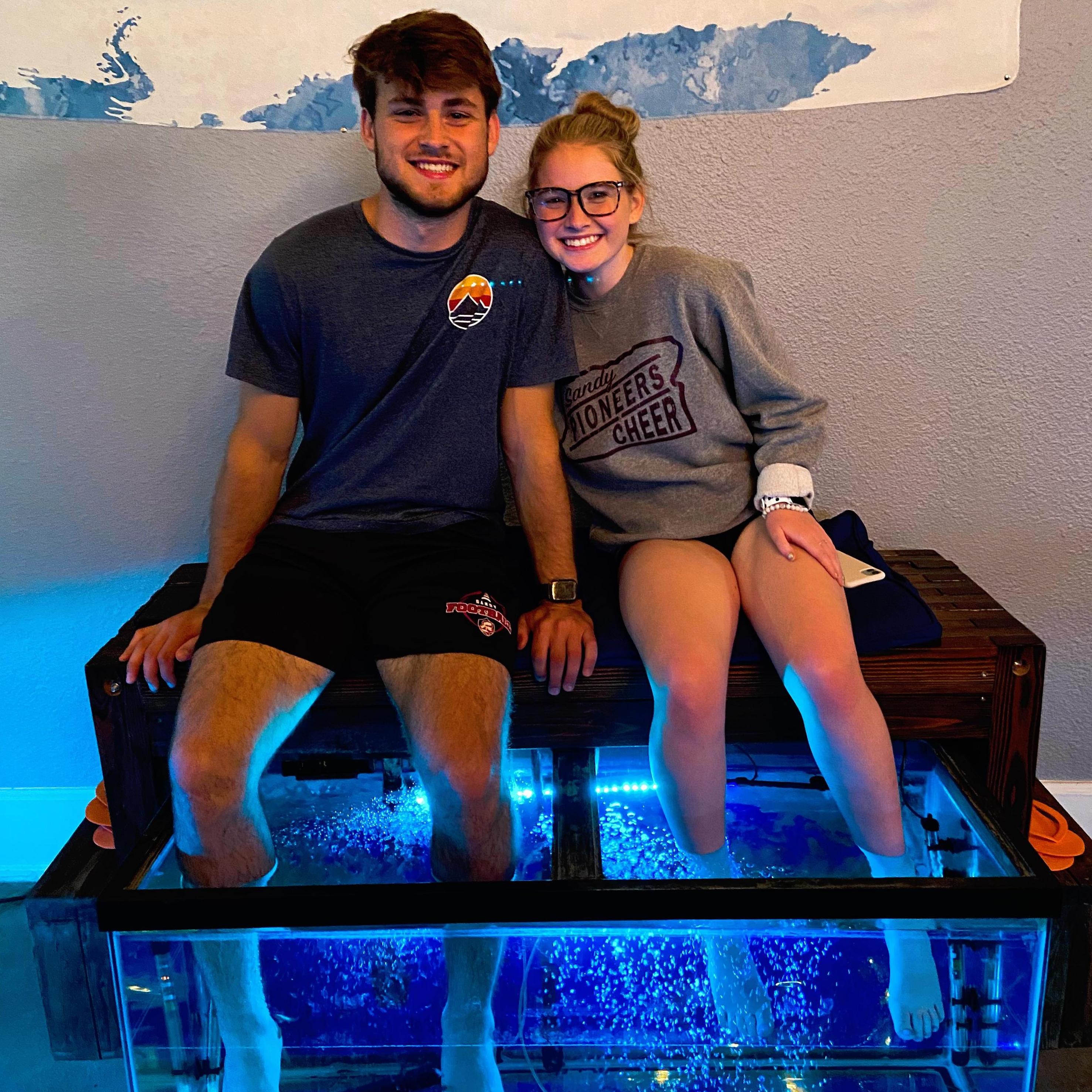 First trip to Utah together, Fishkiss