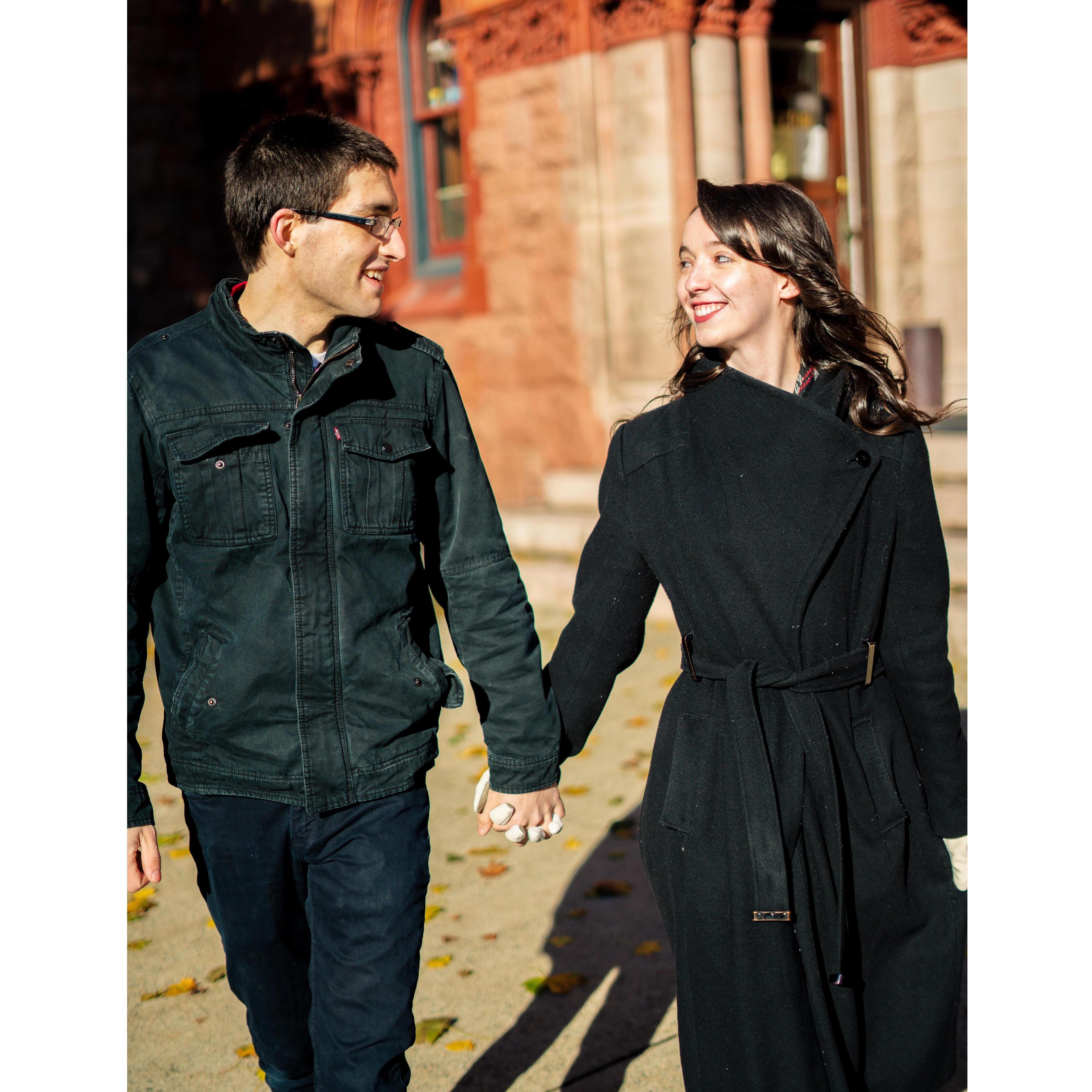 One of Billy's favorites from our Halloween 2020 engagement shoot!