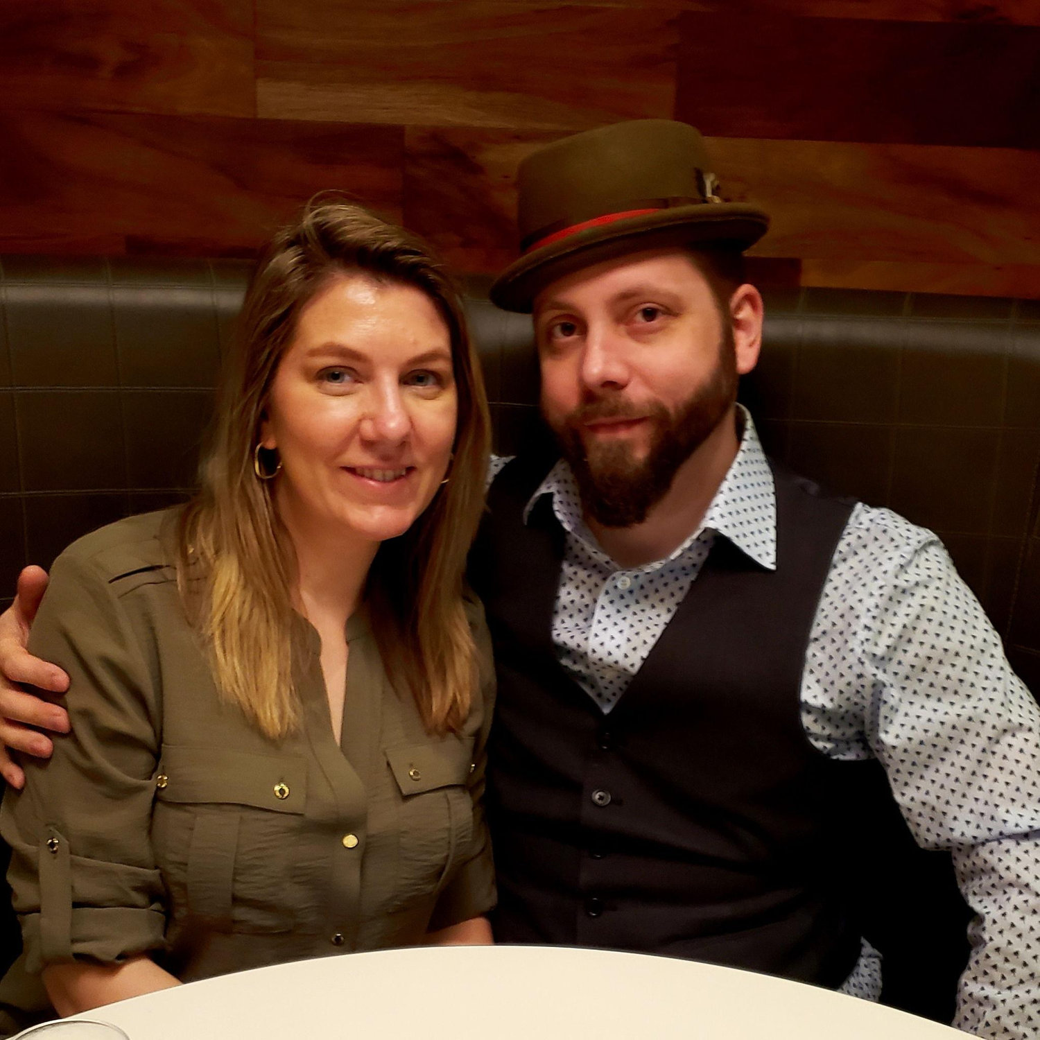 One of our last "good-bye" dinners