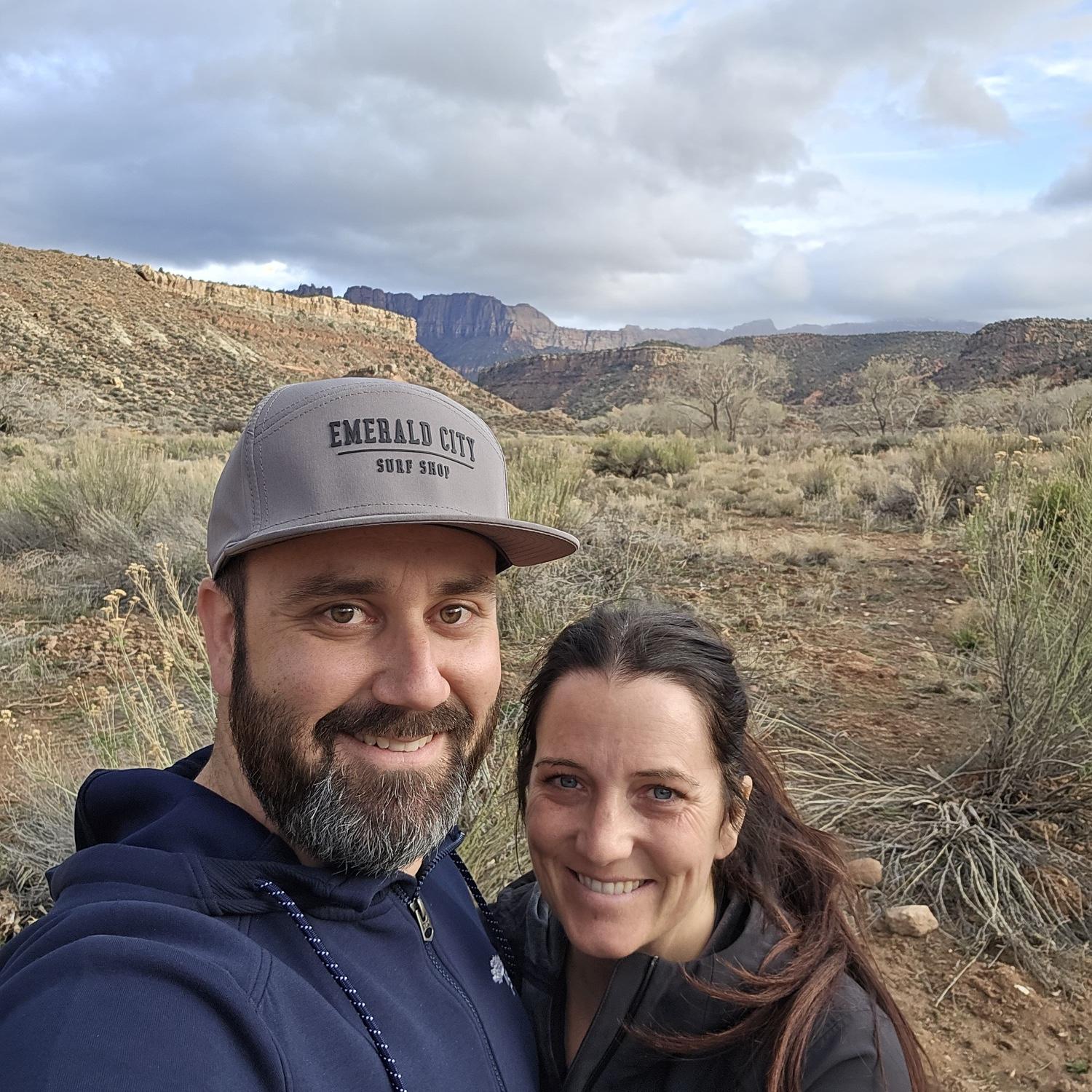 Zion National Park for a wedding weekend.