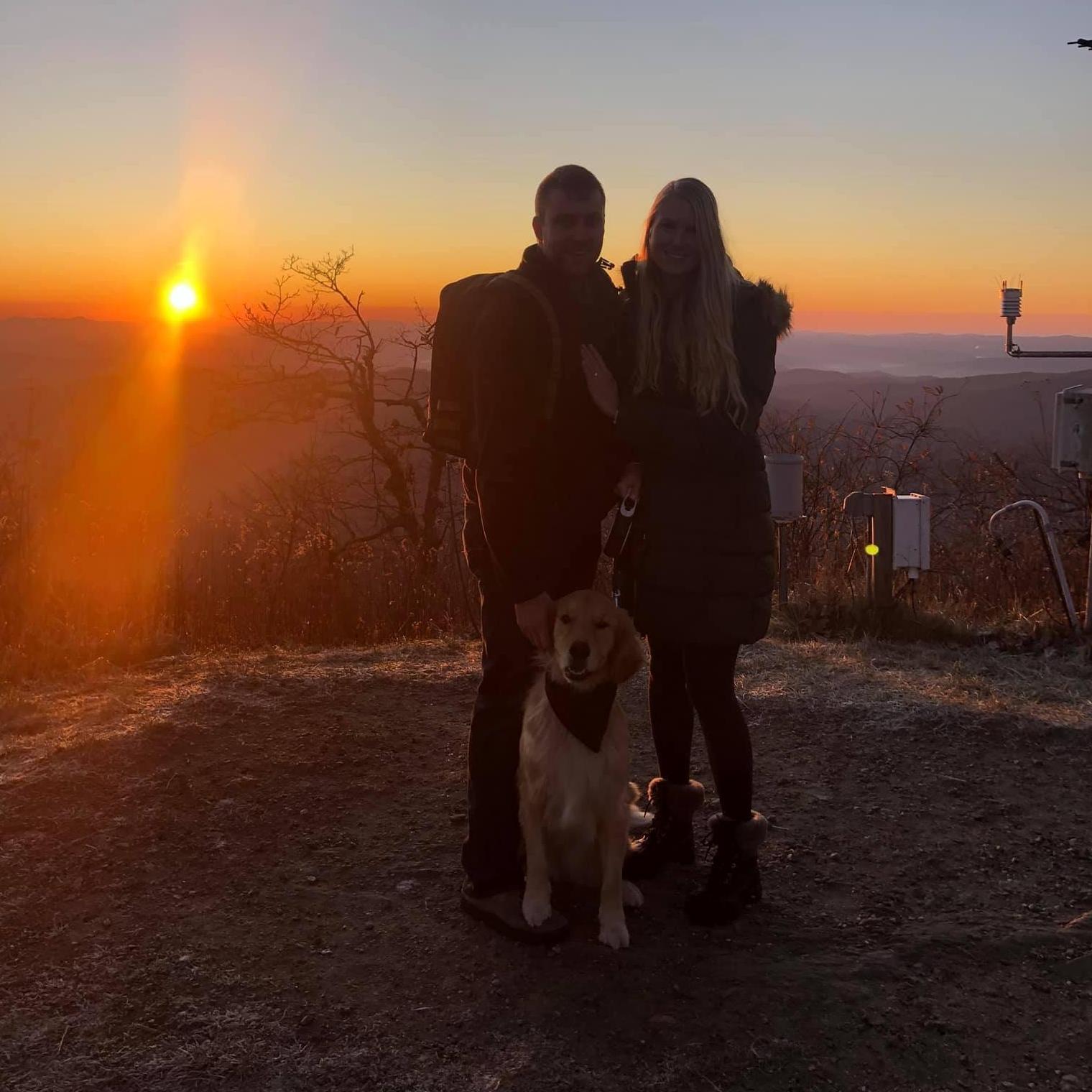Engagement October 7, 2019 in Asheville, NC.