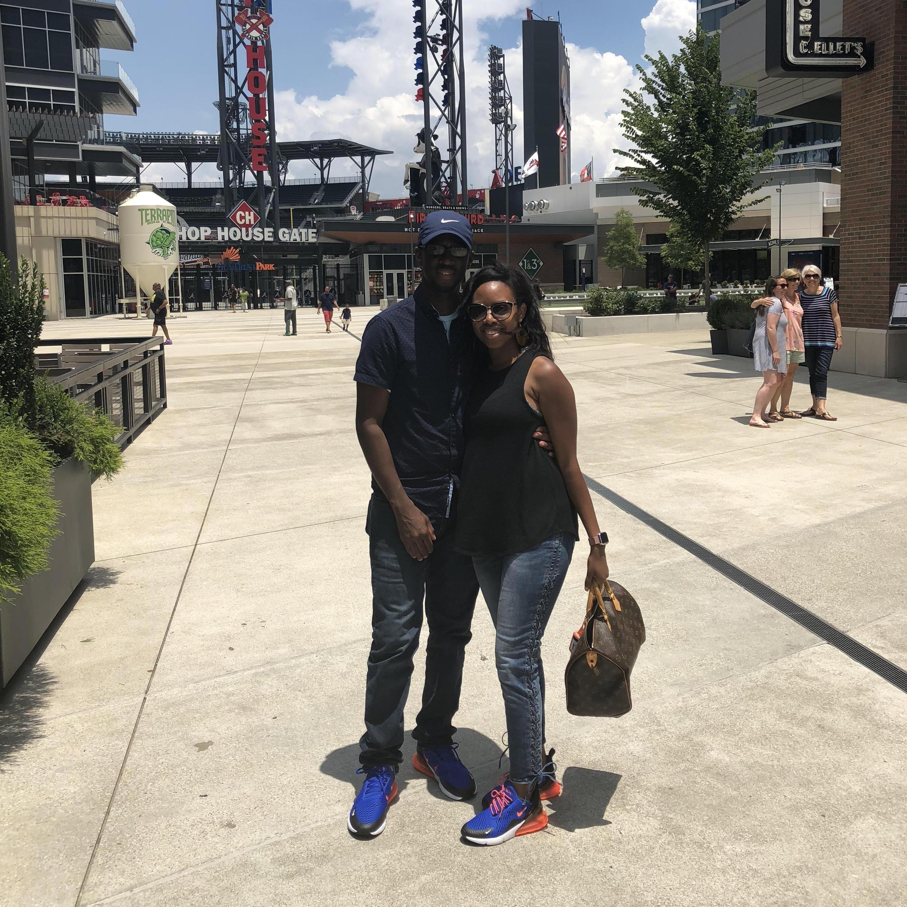 Charles 28th Birthday weekend at Braves Stadium.
