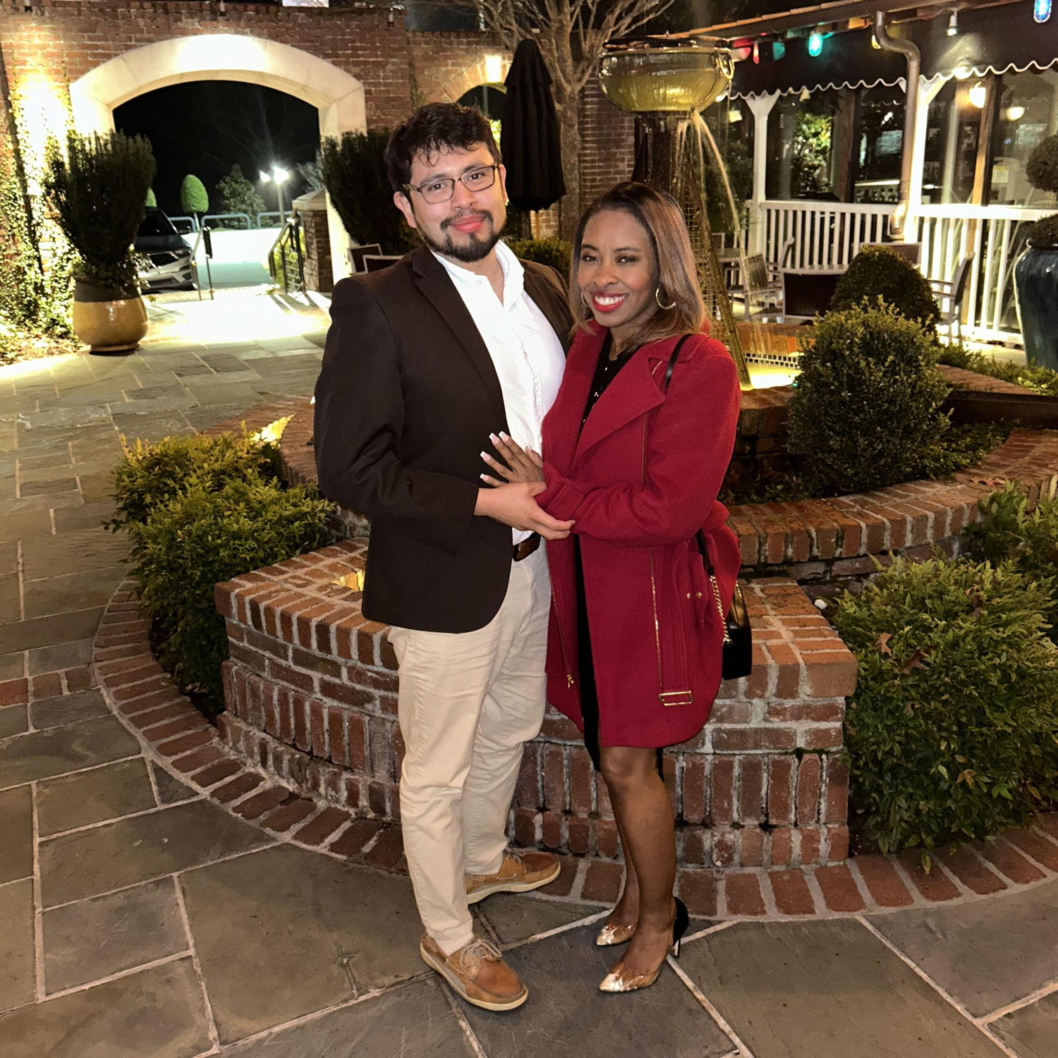 Our first New Year's Eve together as a couple