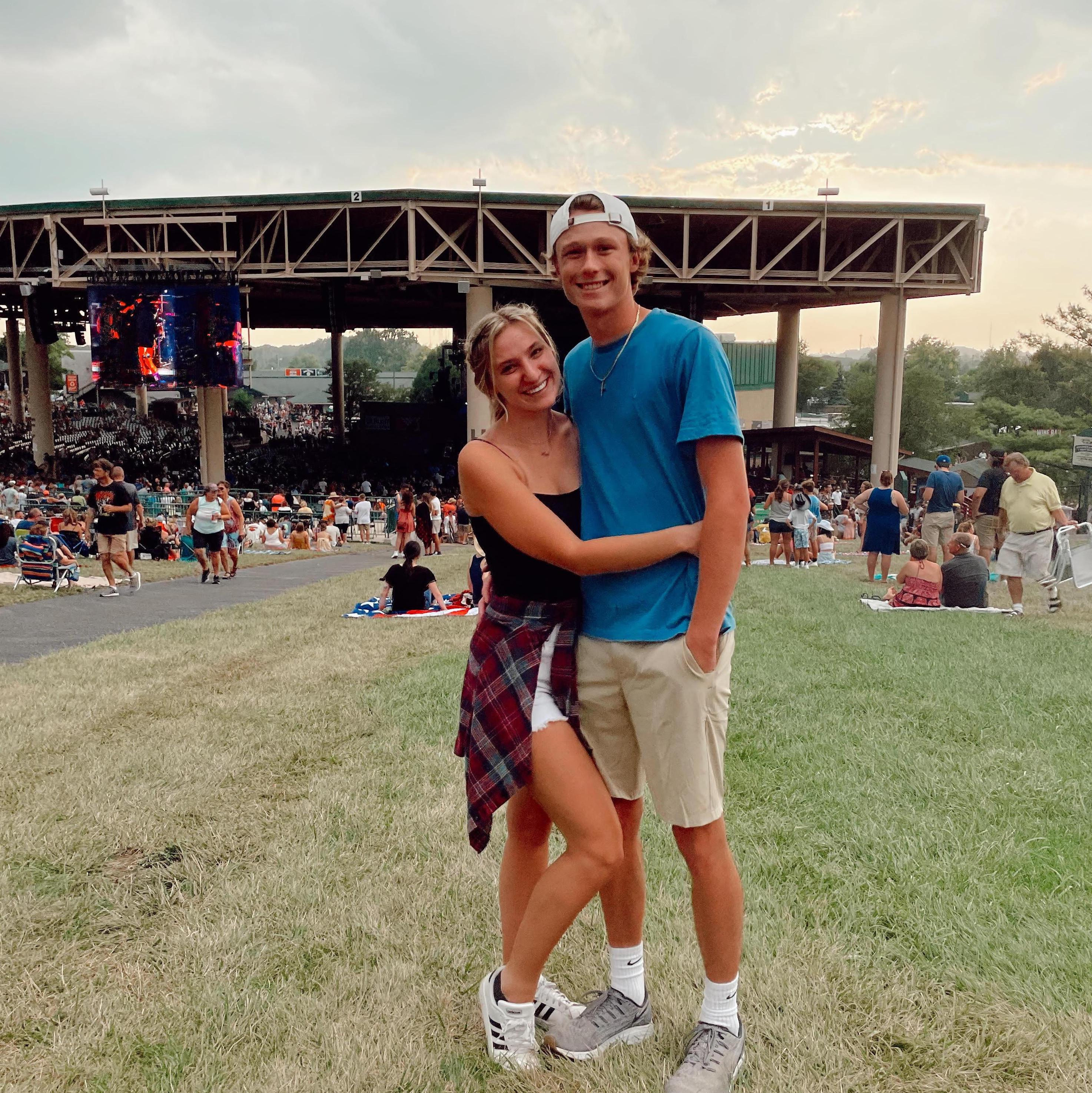 Said "I love you" at our first Zac Brown Band Concert | August 27, 2021