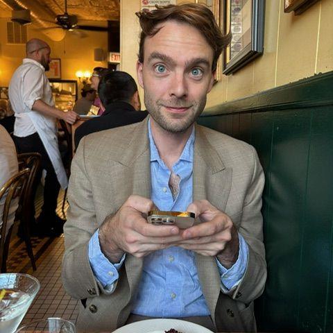 Submitted by Alix- Rob at our favorite restaurant, Le Bouchon.