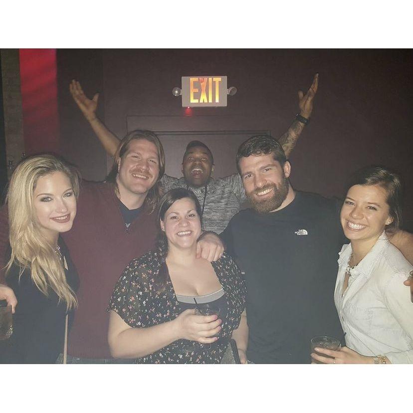 First time Bryn met Kyle's family for Easter in 2016.