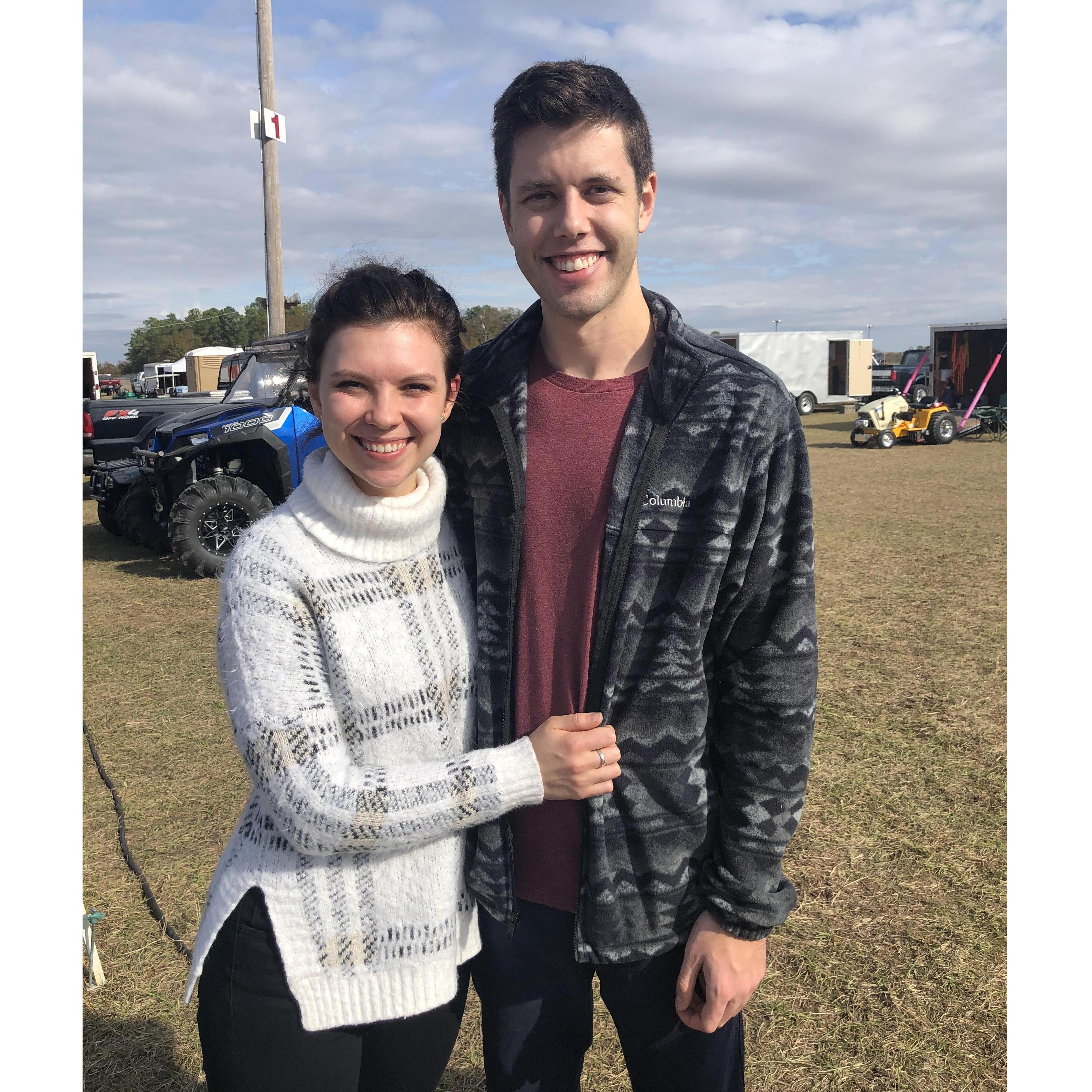 Matthew's first Aiken County Tractor Pull
