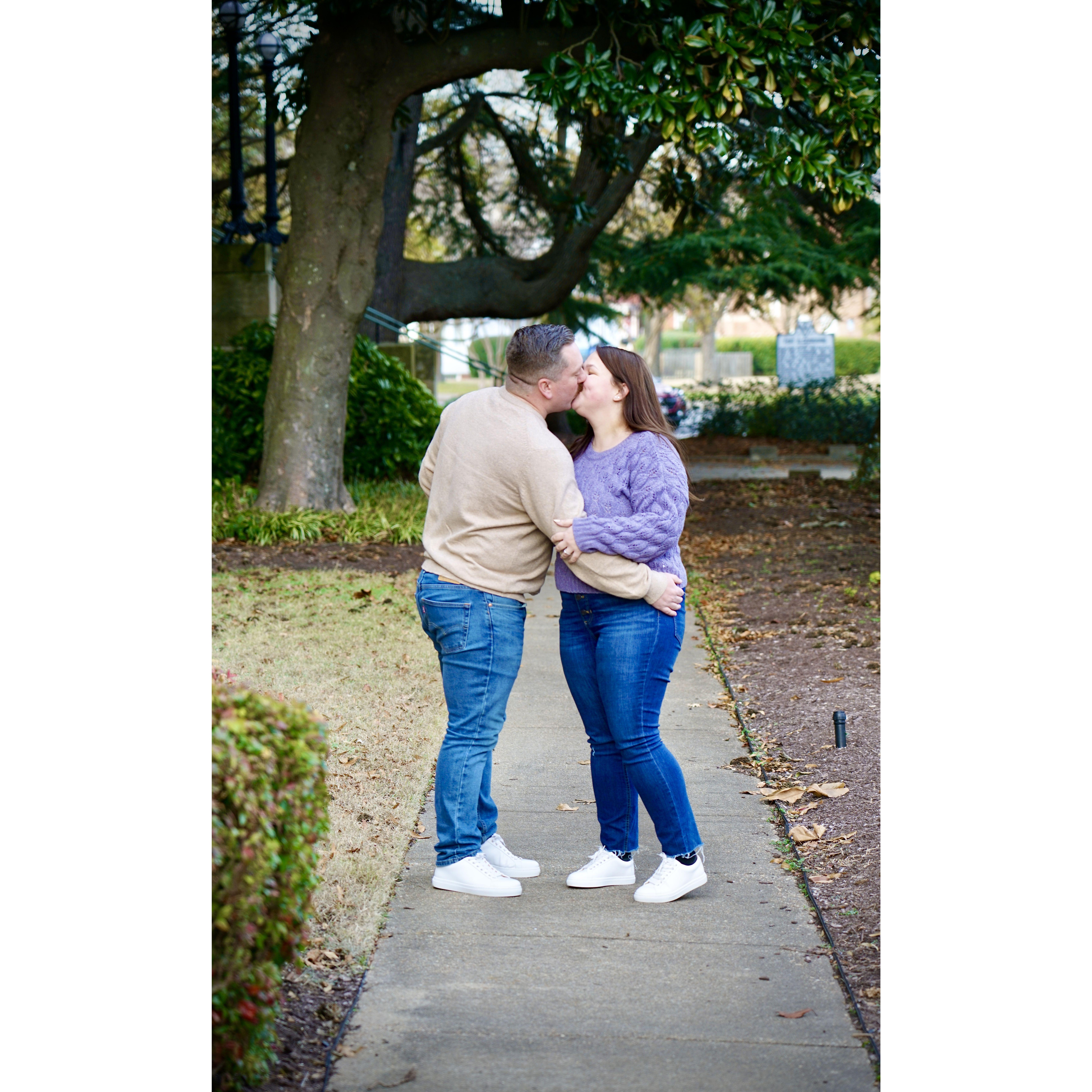 One of our engagement photos!