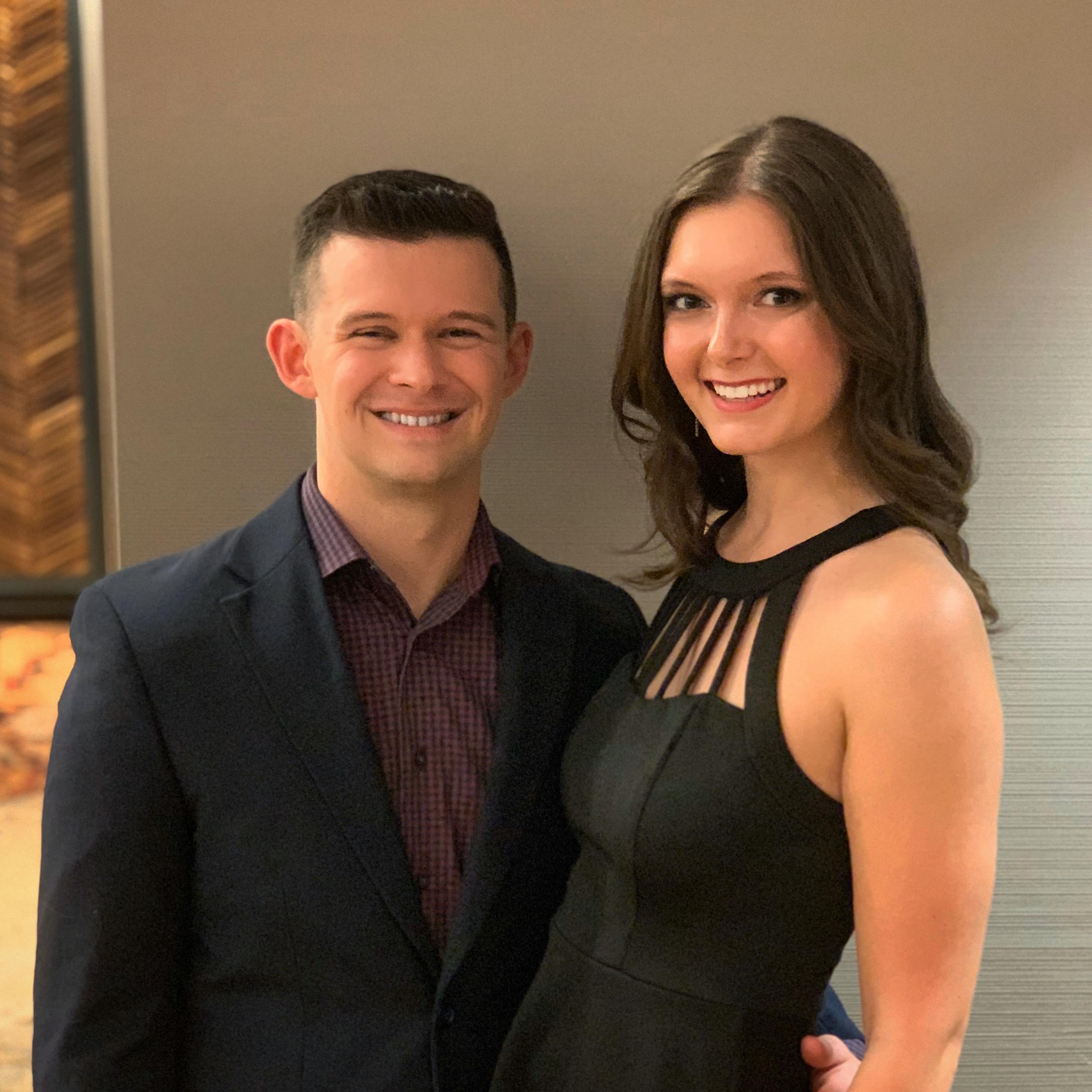 Days after we officially became boyfriend/girlfriend we attended Robert's annual firefighter's banquet! November 2019