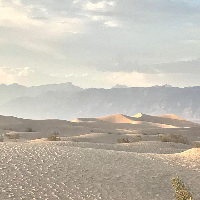 Death Valley on the way back from our Colorado trip.  It was actually a record heat day, something like 114 degrees.