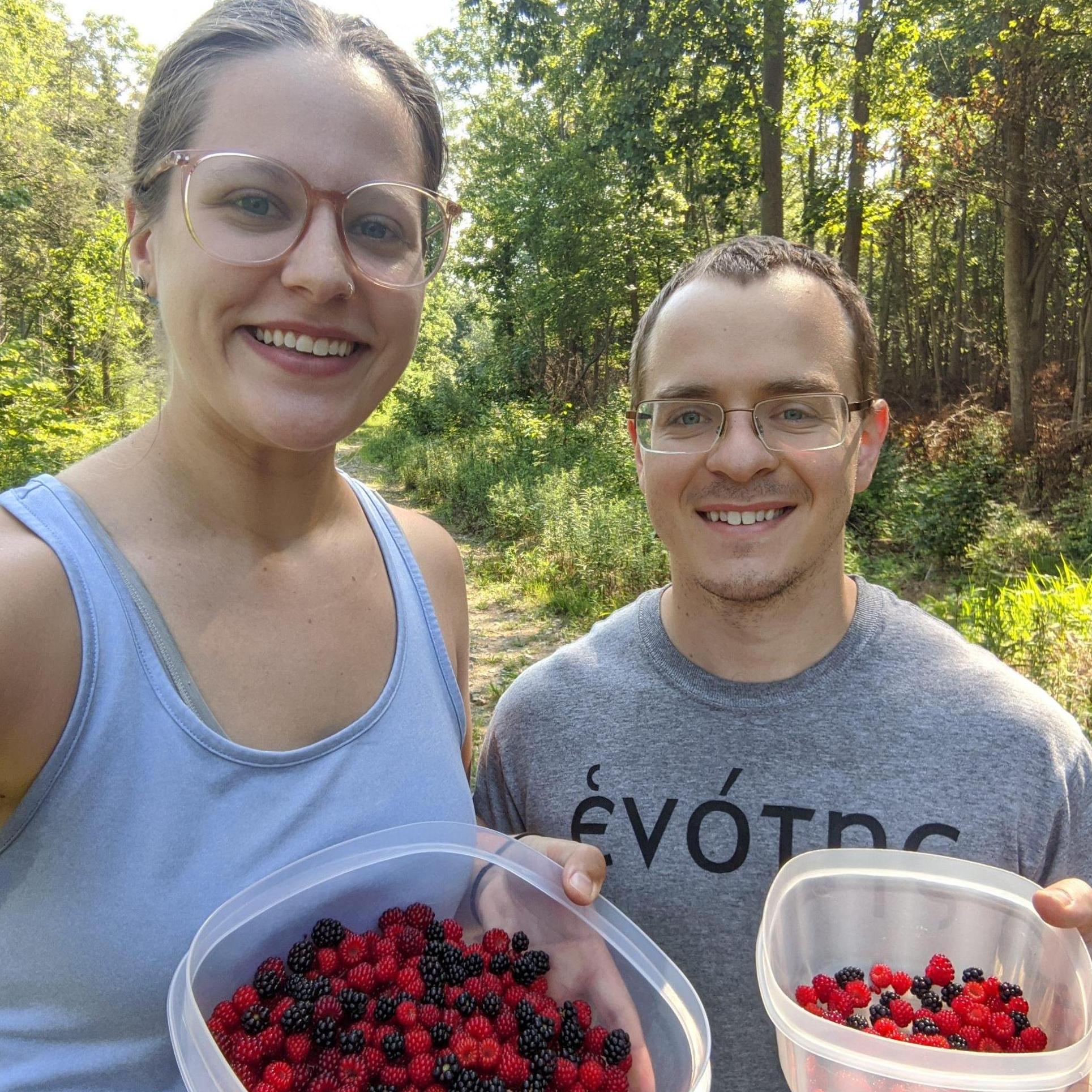 Berry foraging
