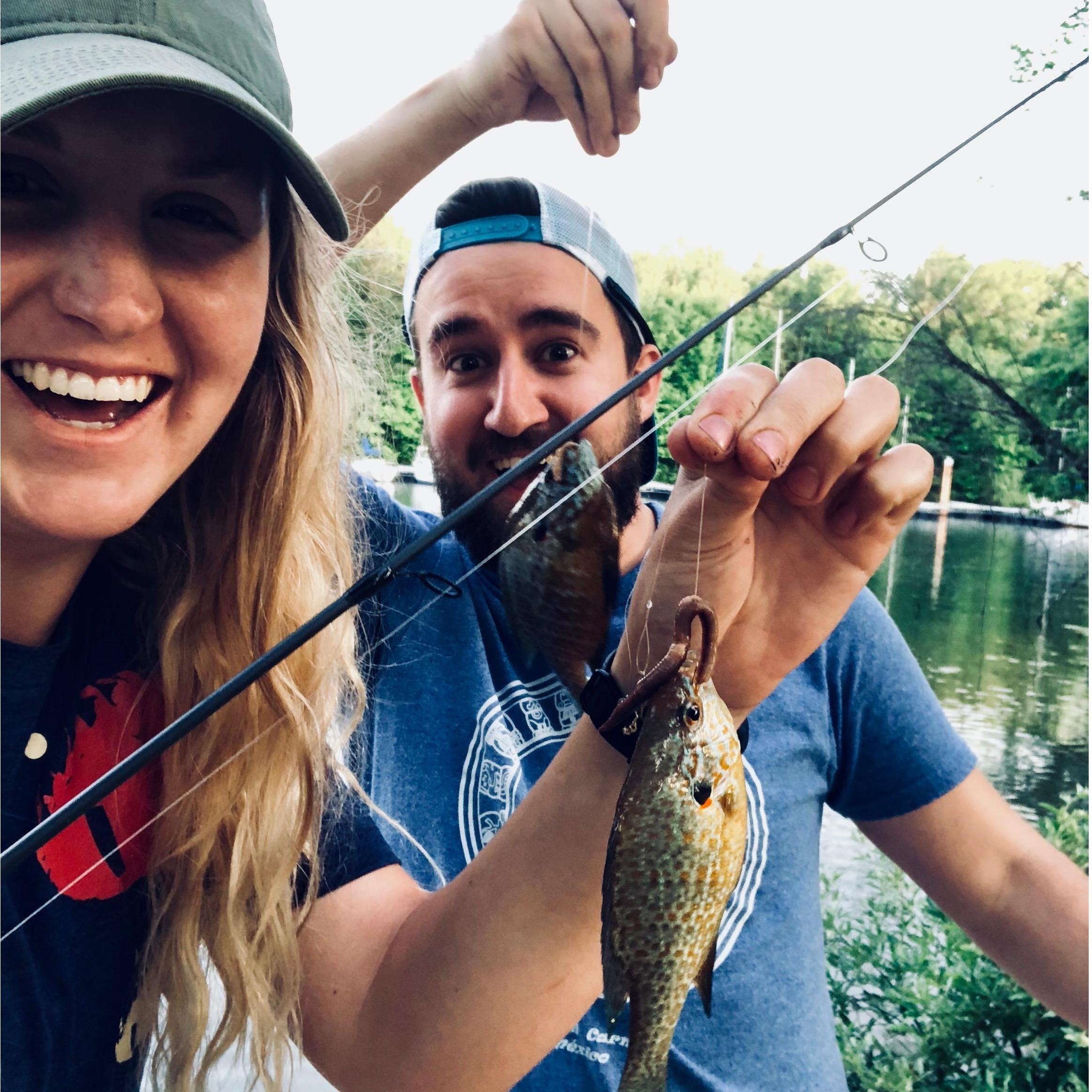 One of many evenings fishing!