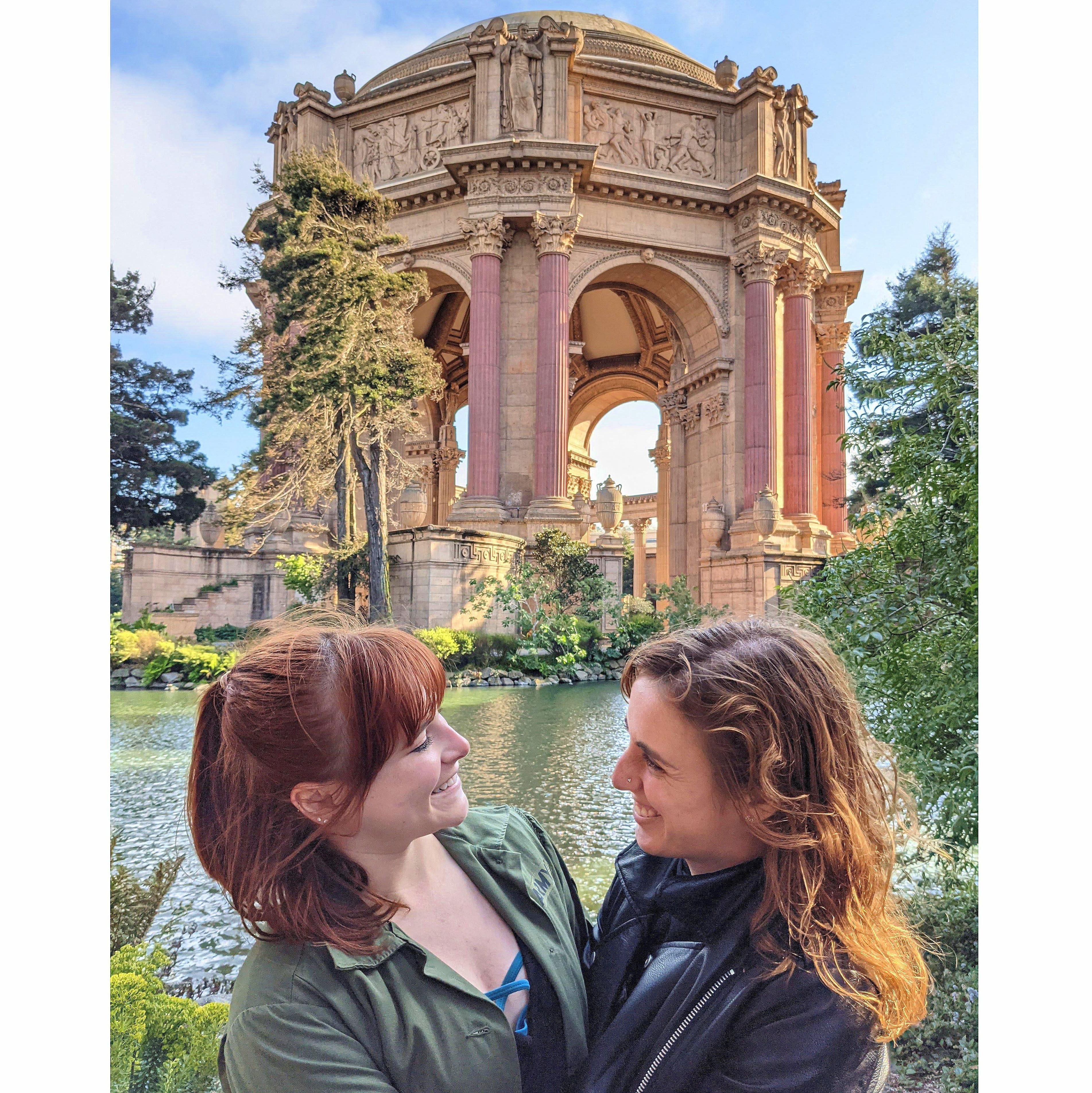 Jessa's first time in San Francisco. So many beautiful views :)