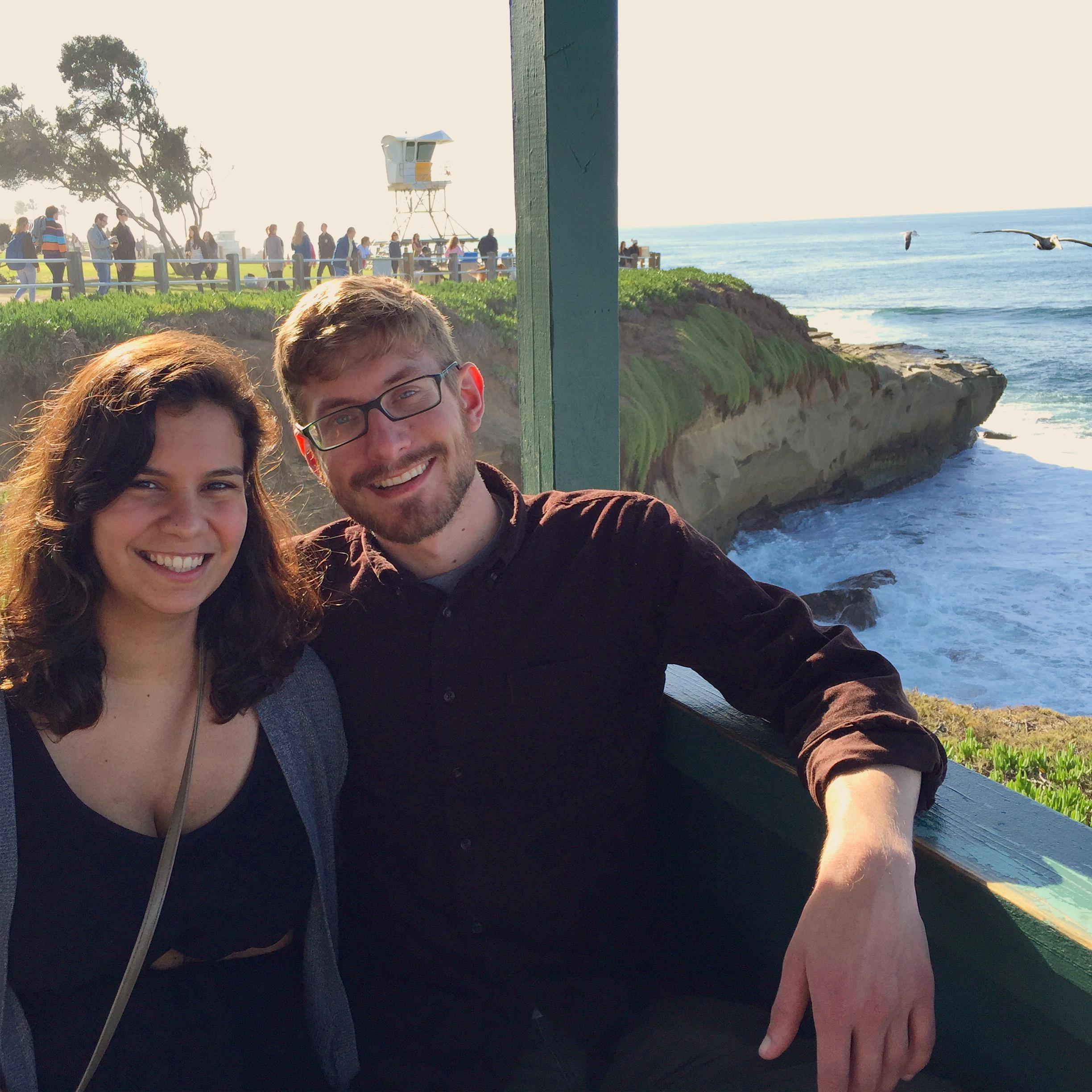 Trip to San Diego and meeting Phil's mom for the first time, 2016