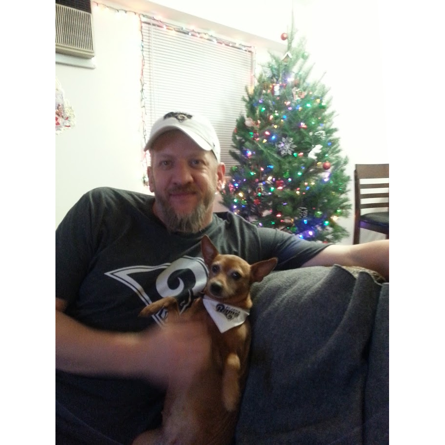 Both John & Ambi  dressed in Ram Gear!
