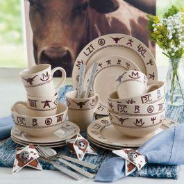 Branded 16 Piece Dinnerware Set