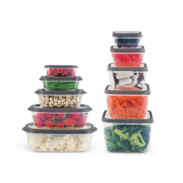 Art & Cook 20-Pc. Vented Plastic Food Storage Set