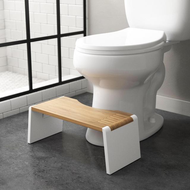 Stockholm Bamboo Folding Toilet Stool