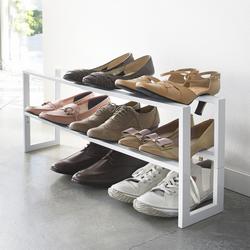 Yamazaki Home, Line Double Adjustable Shoe Rack | Zola