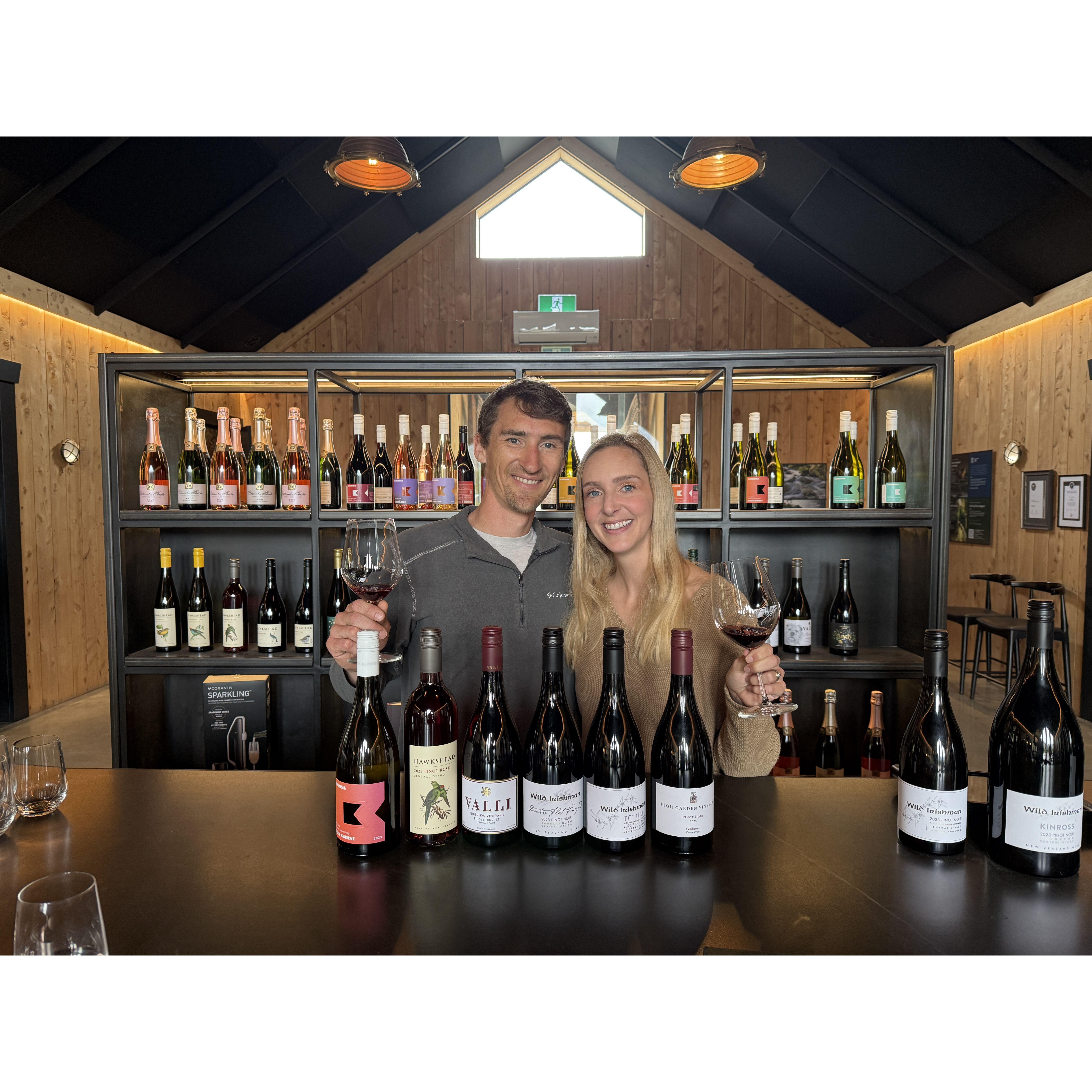 New Zealand Pinot Noir in Otago Region