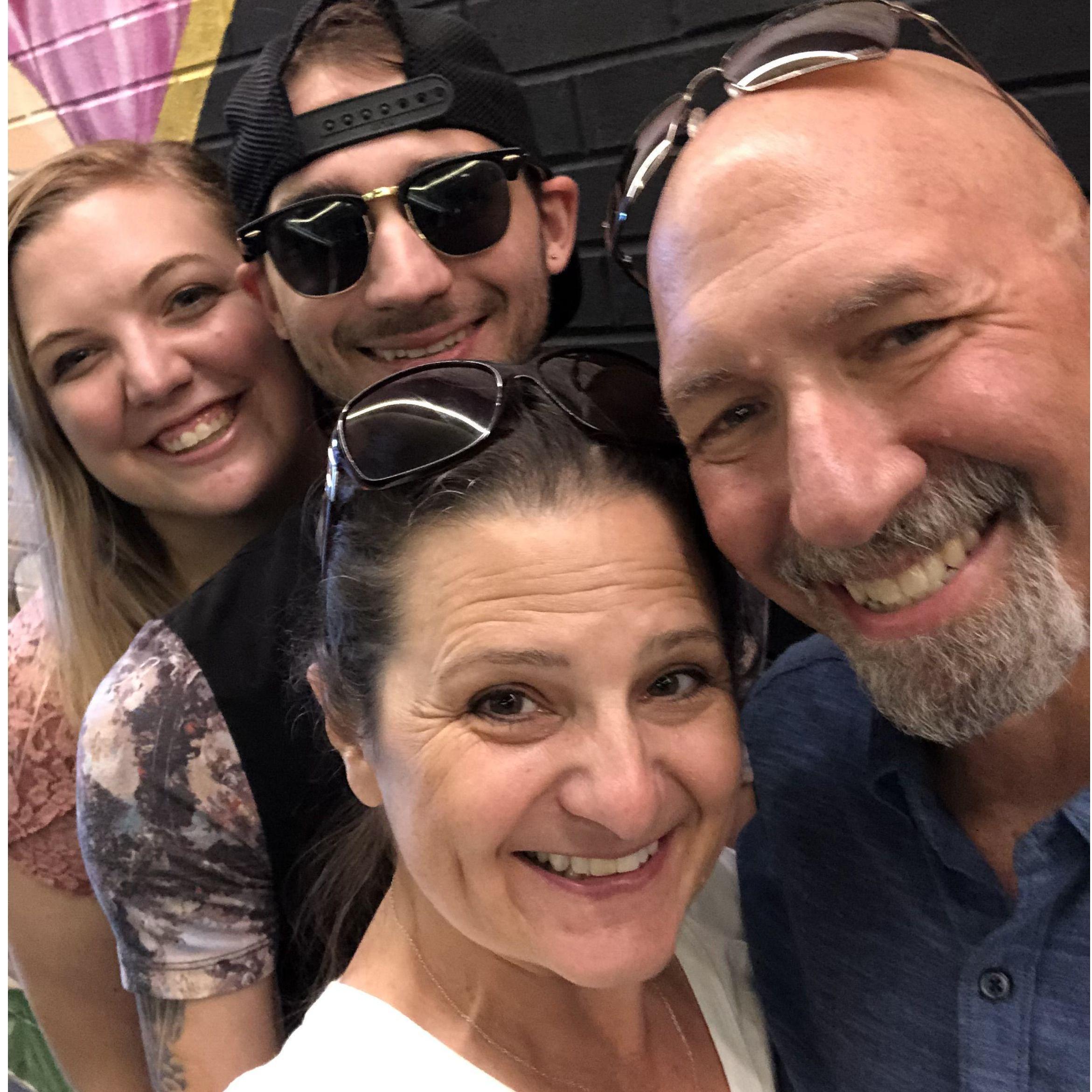 August 22nd, 2021

We went out with his parents for a night on Broadway! Technically we were "just friends" at the time but it was not hard to see that we would become so much more.