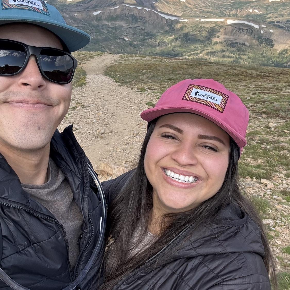 Our first hiking trip! In CO at 13k feet