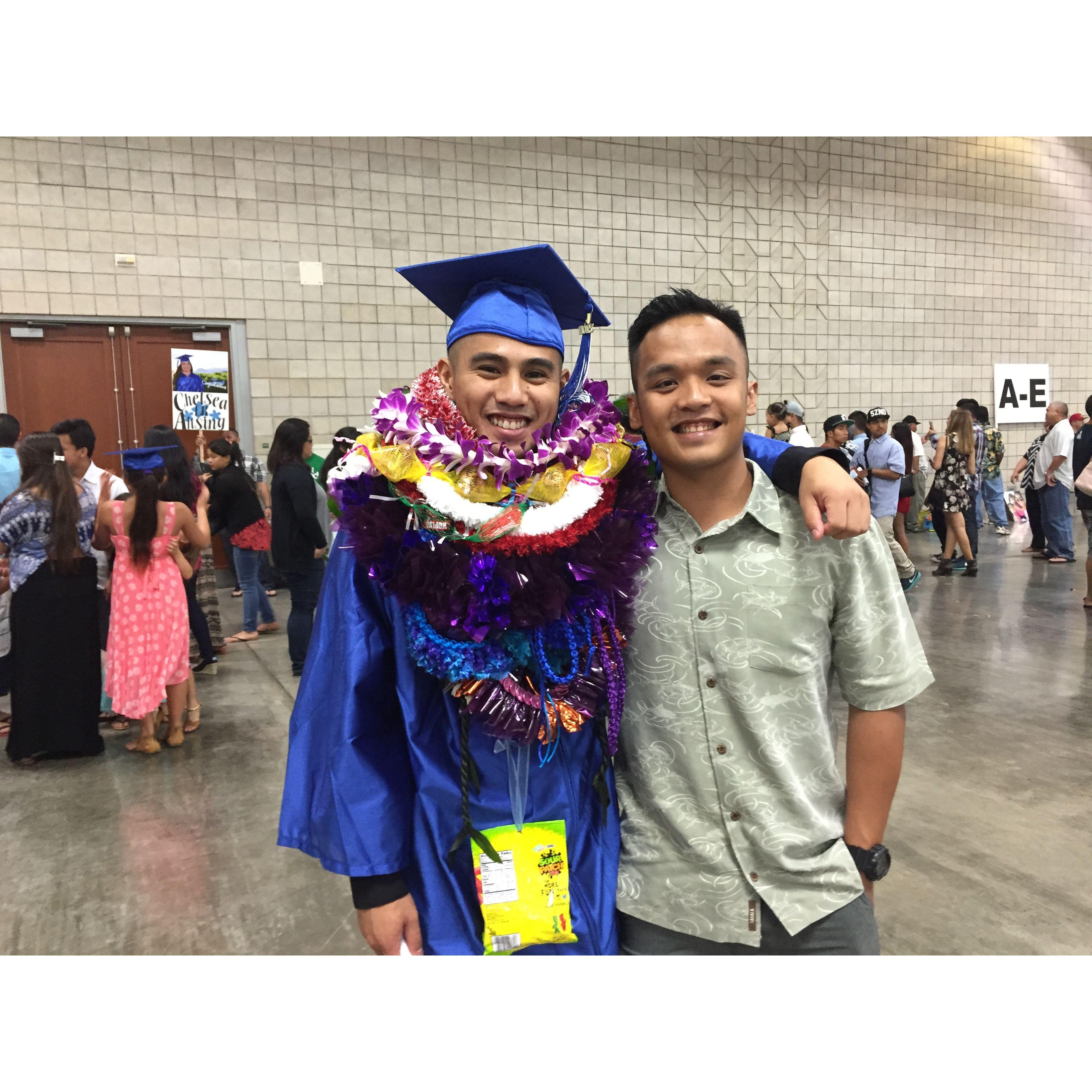 2015: Willson graduates from college!