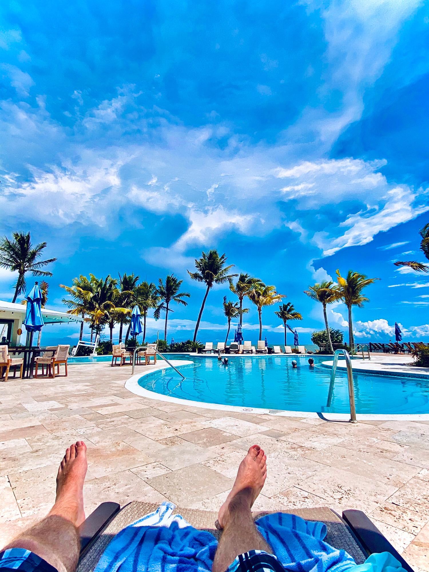 Main pool at the Postcard Inn
