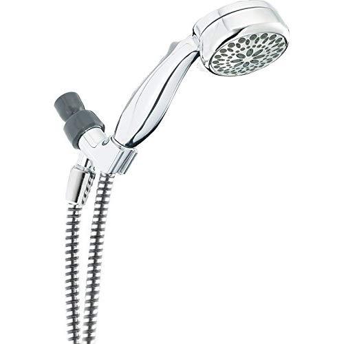 Delta Faucet 7-Spray Touch-Clean Hand Held Shower Head with Hose, Chrome 75700