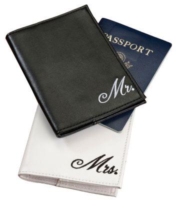 Lillian Rose™ Mr. and Mrs. Passport Covers 2-Piece Set