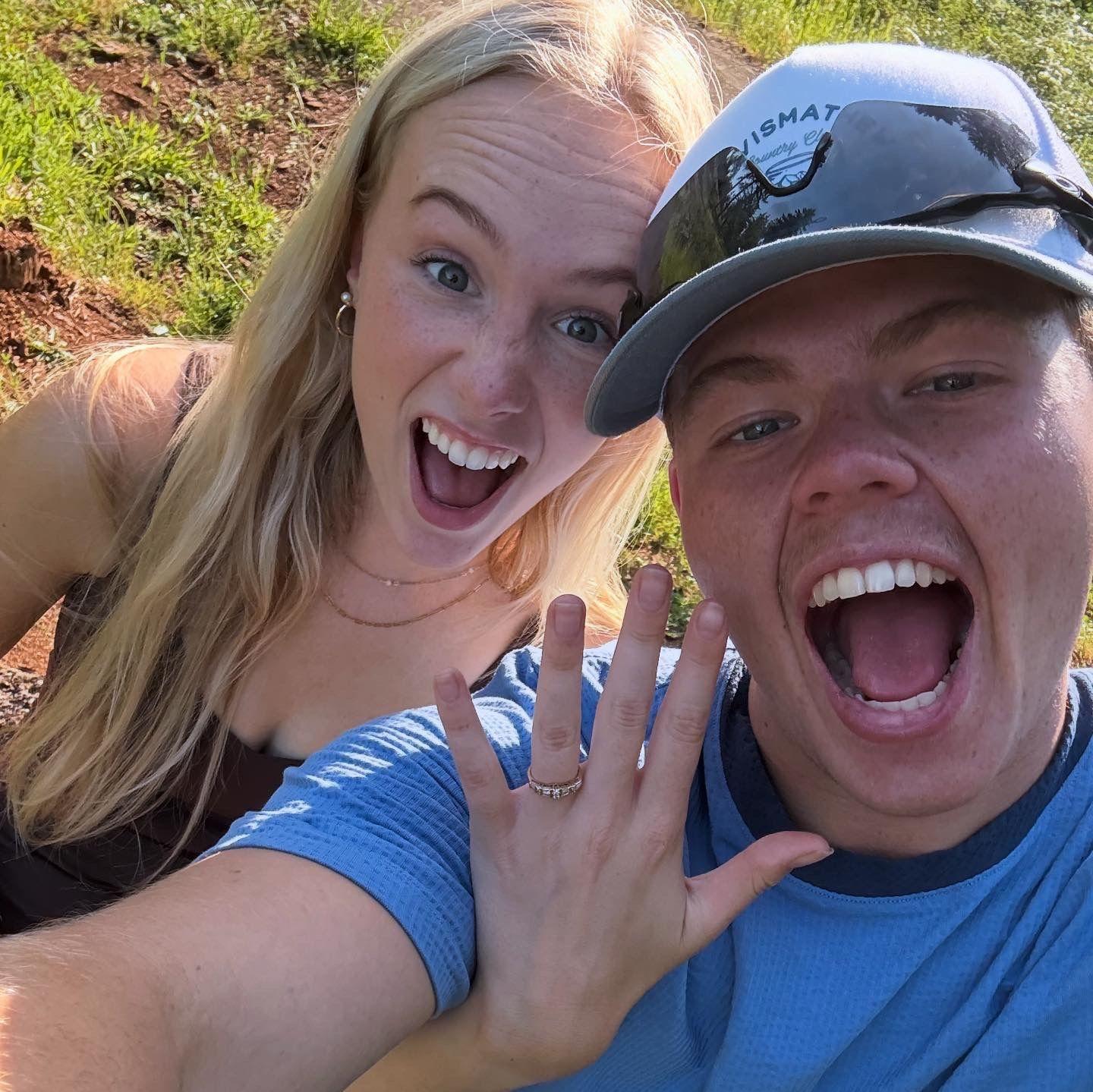 Right after Fletcher gave Stella the promise ring.