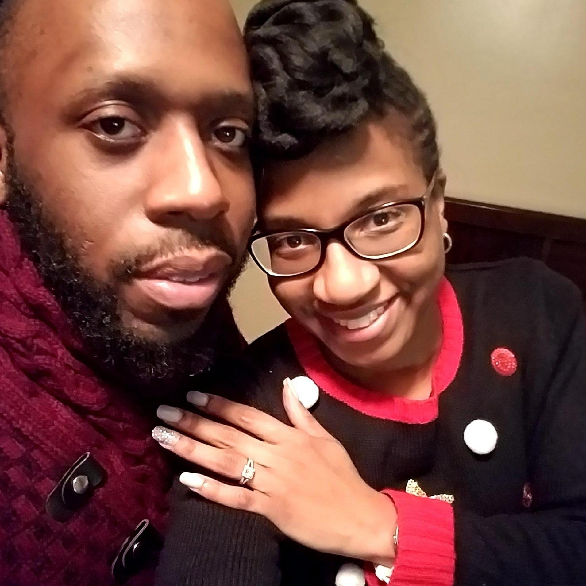 He proposed and I said YES!