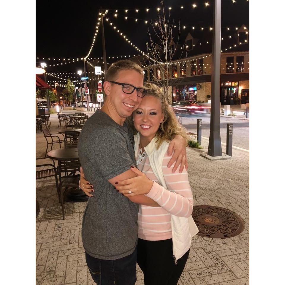 October 21st, 2017- He asked and I said yes!