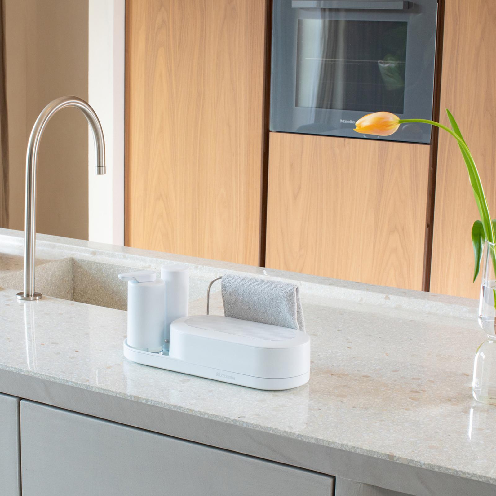 Brabantia, SinkStyle Organiser 3-Piece Soap Squeezer Set | Zola