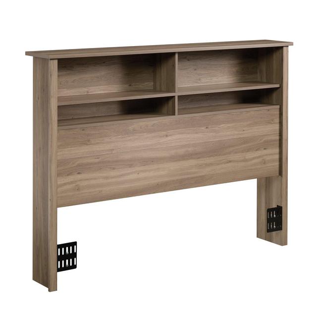 Sauder 419321 County Line Bookcase Headboard, Full/Queen, Salt Oak finish
