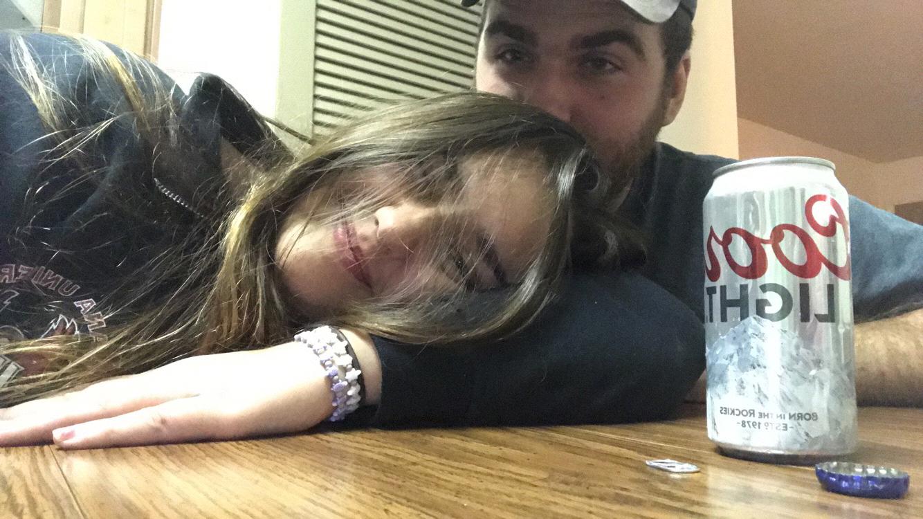 The first picture we ever took together 😆