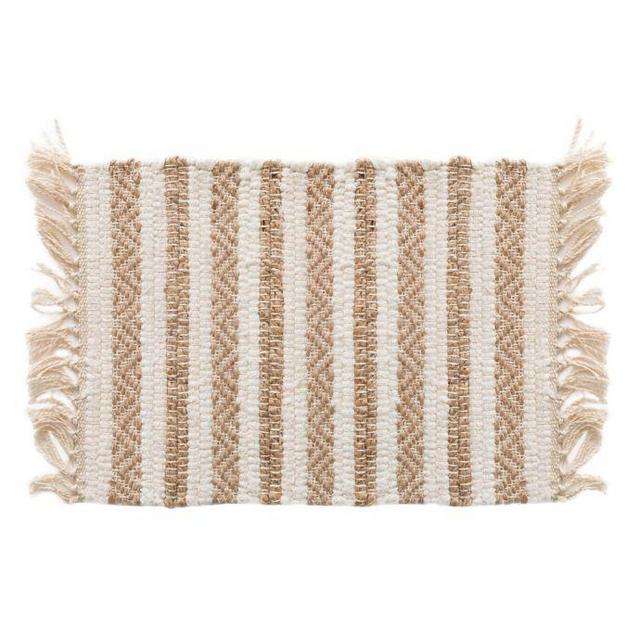 Striped Placemat in Natural