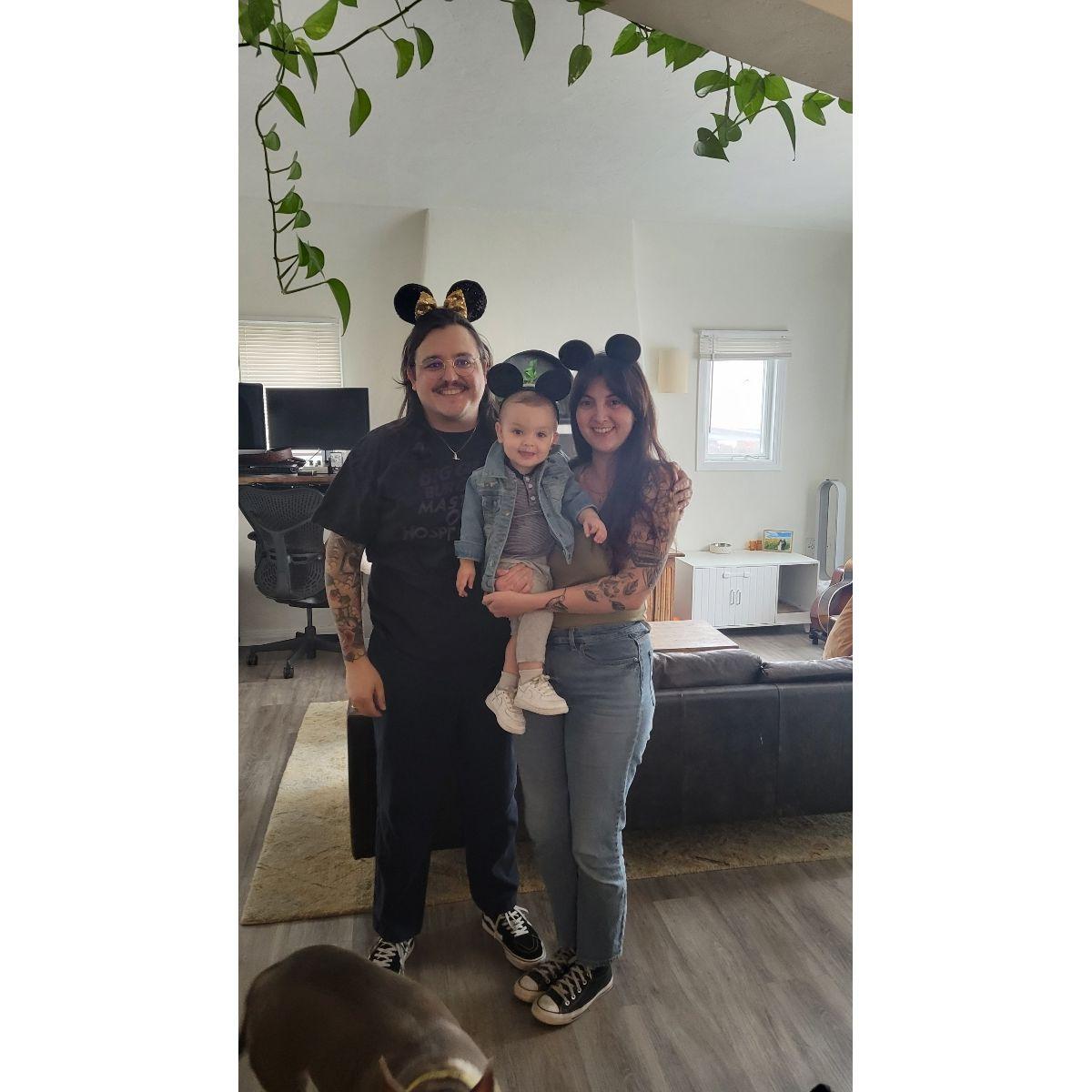 "When you work for the mouse you wear ears in the house." - Wesley Carter Hill