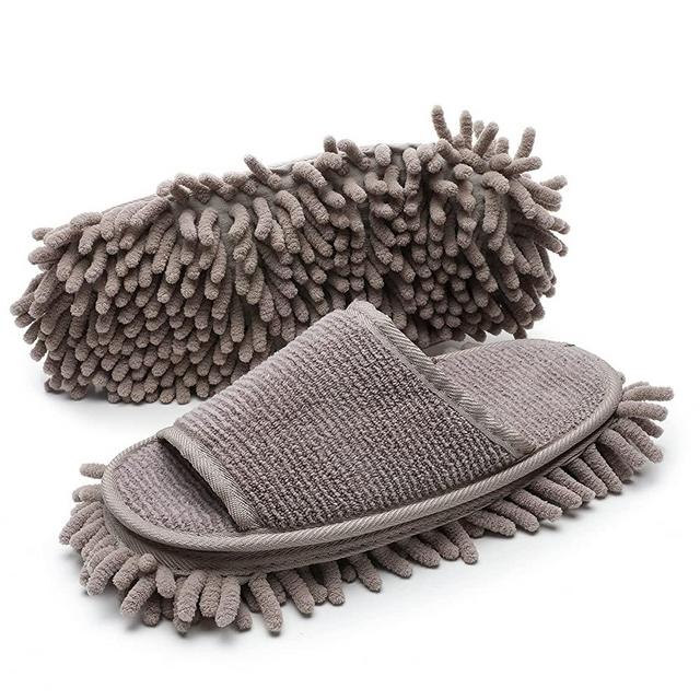 LEPUTA Women Slipper Microfiber Dust Cleaning Slipper Mop Slipper Floor Slipper