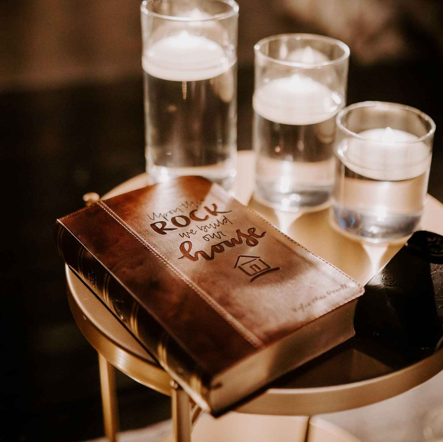 Proposal Bible with Custom Engraving