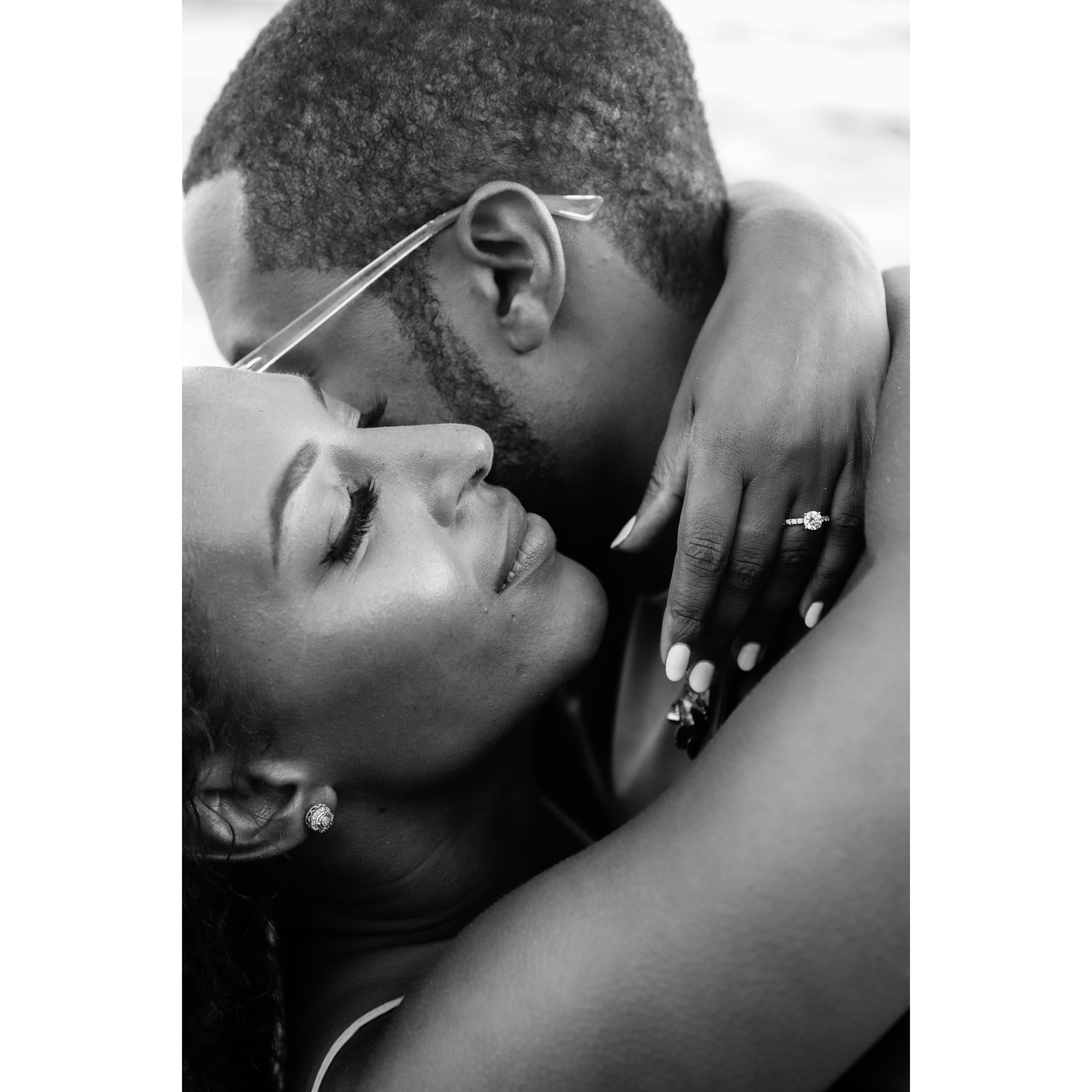 Engagement photo shoot in Malibu. Thank you, Sabra Marie Photography, for capturing our love! www.sabramariephotography.com