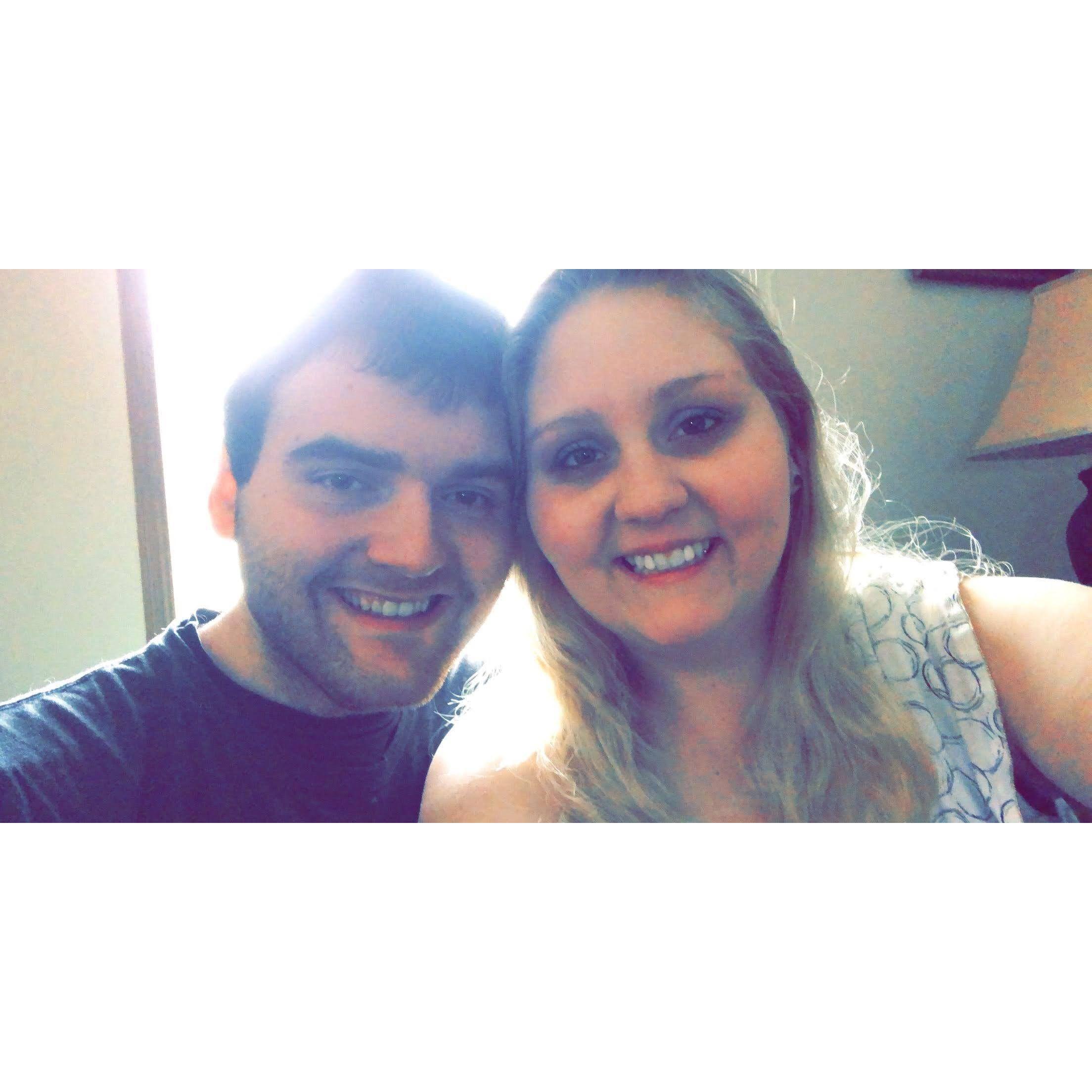 The day we met and our first photo together 1/20