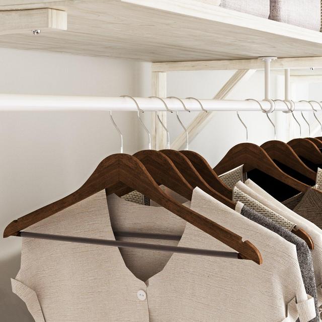 Tristian High-Grade Wood Non-Slip Hanger (Set of 40) (Set of 40)