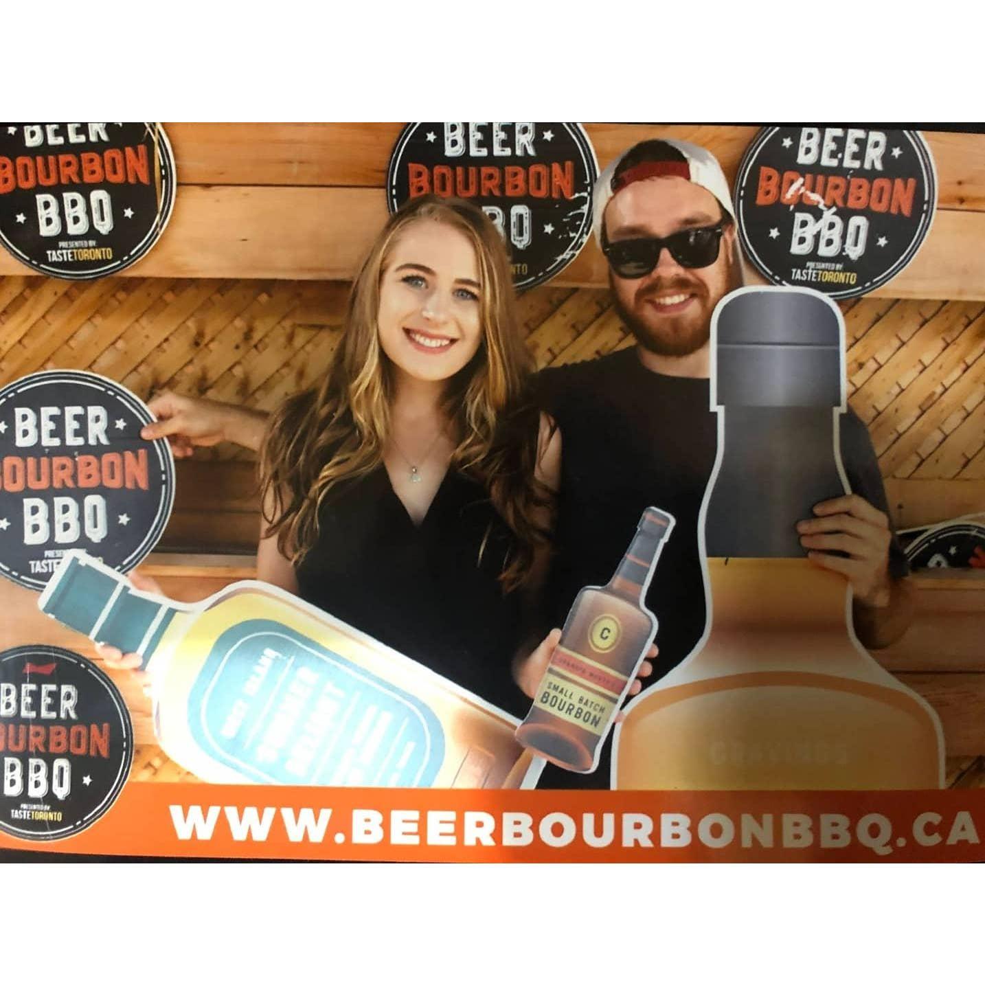 Beer, bourbon and BBQ festival in the summer of 2019.