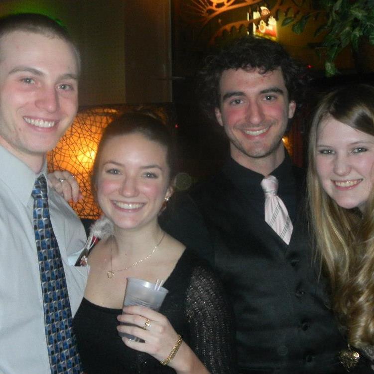 Us and our dates at semi formal, the night we clicked, 2013