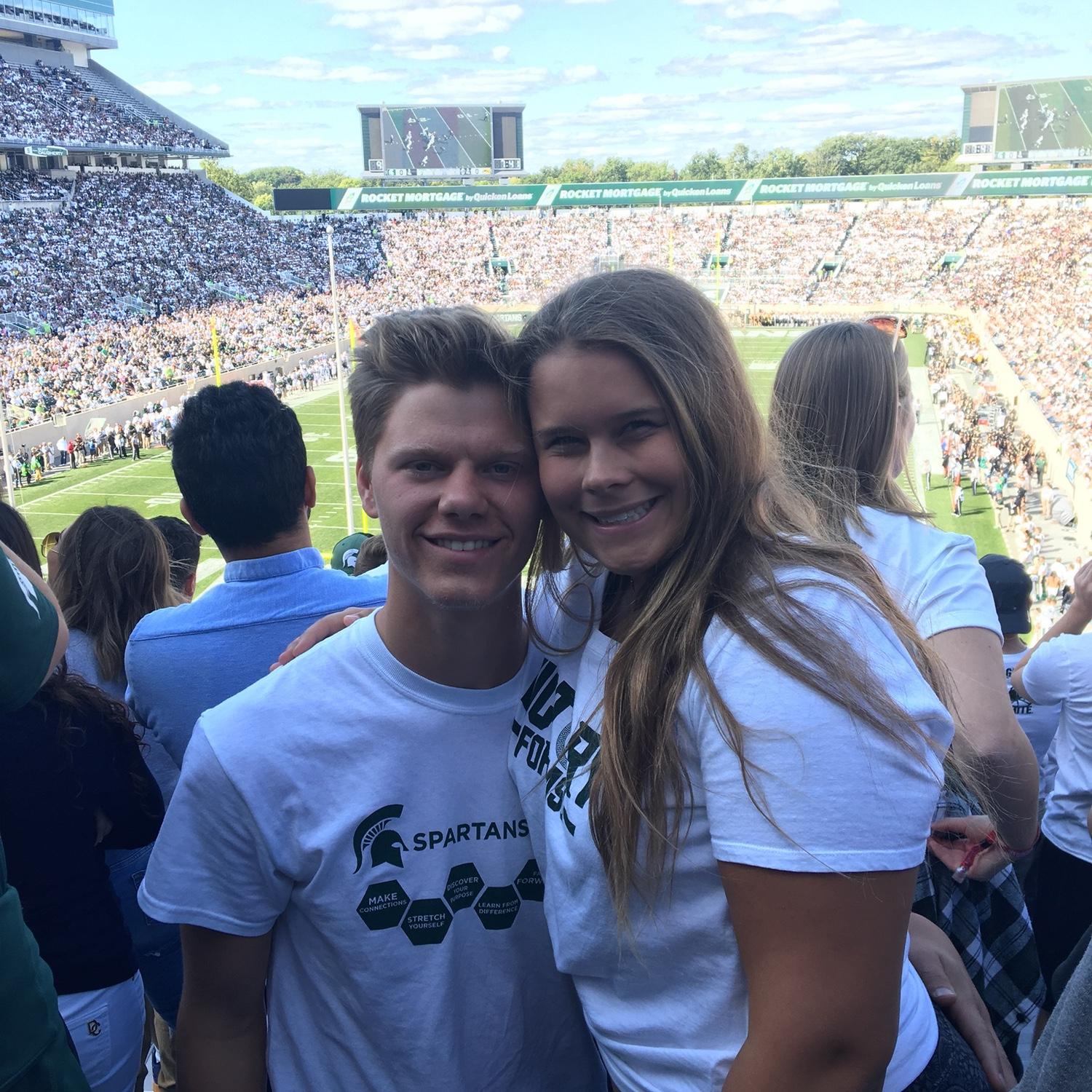 Fun times at Michigan State University!